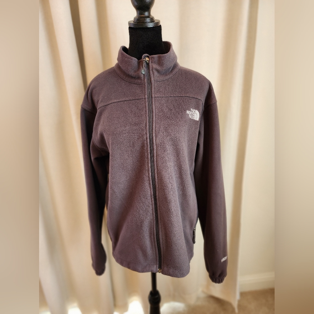 The North Face Mens Windwall Grey Fleece Jacket size M